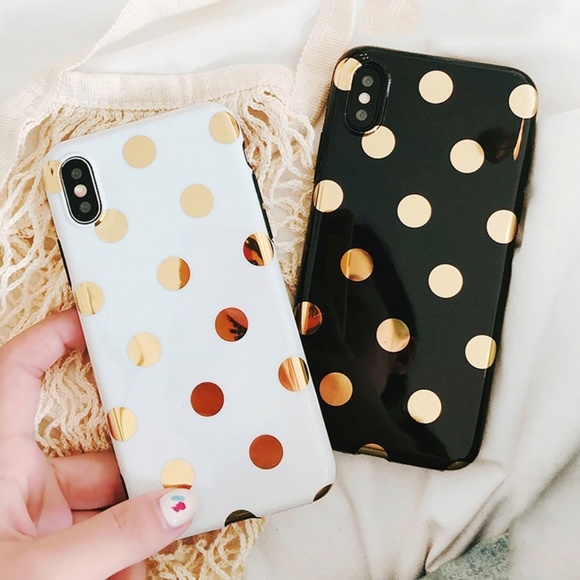Accessories - ⚠️LAST NEW iPhone X/XS Black & White Dot